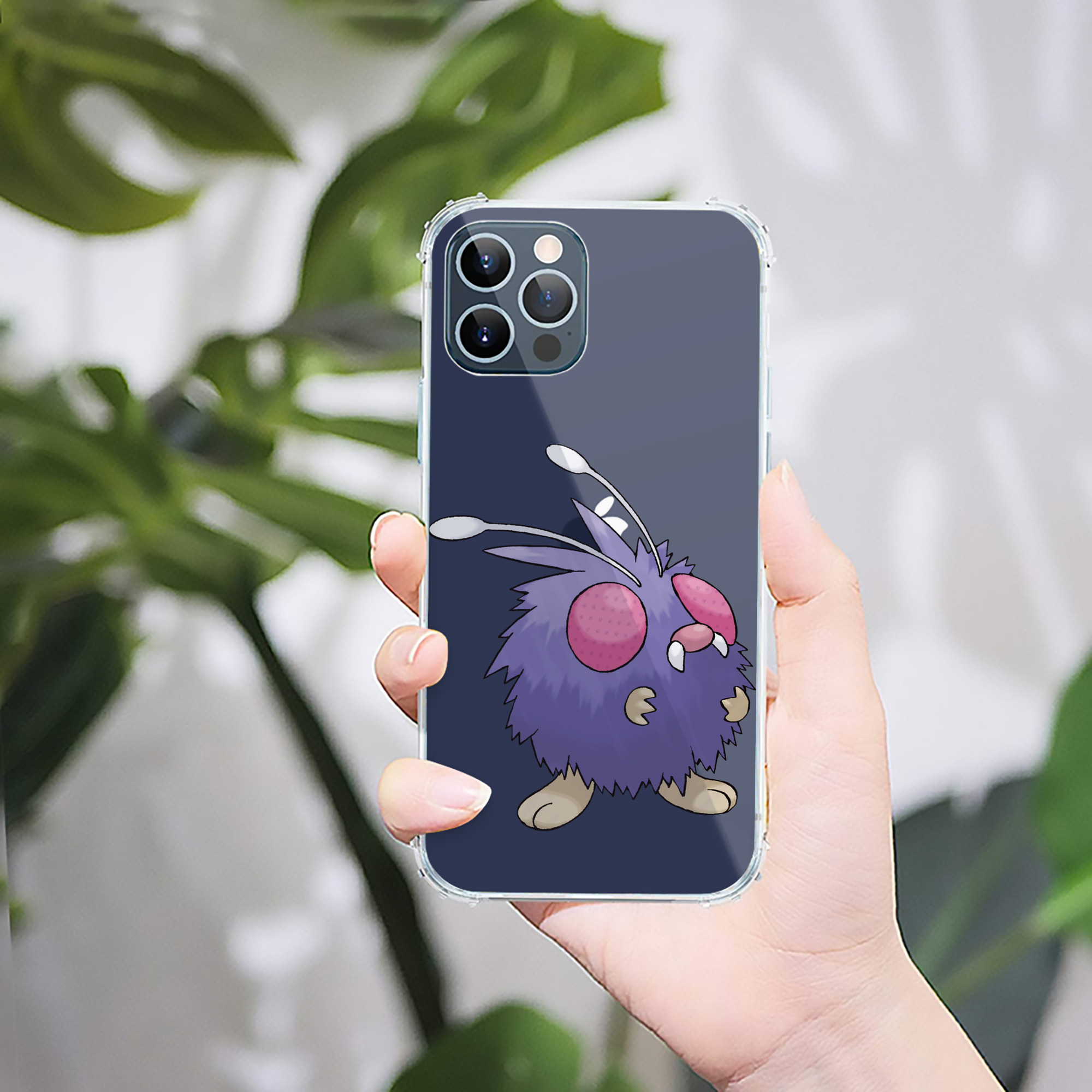 （画像用） ポケットモンスター Pokémon 【iPhone 12シリーズ対応】透明スマホケース（クリアソフトケース）